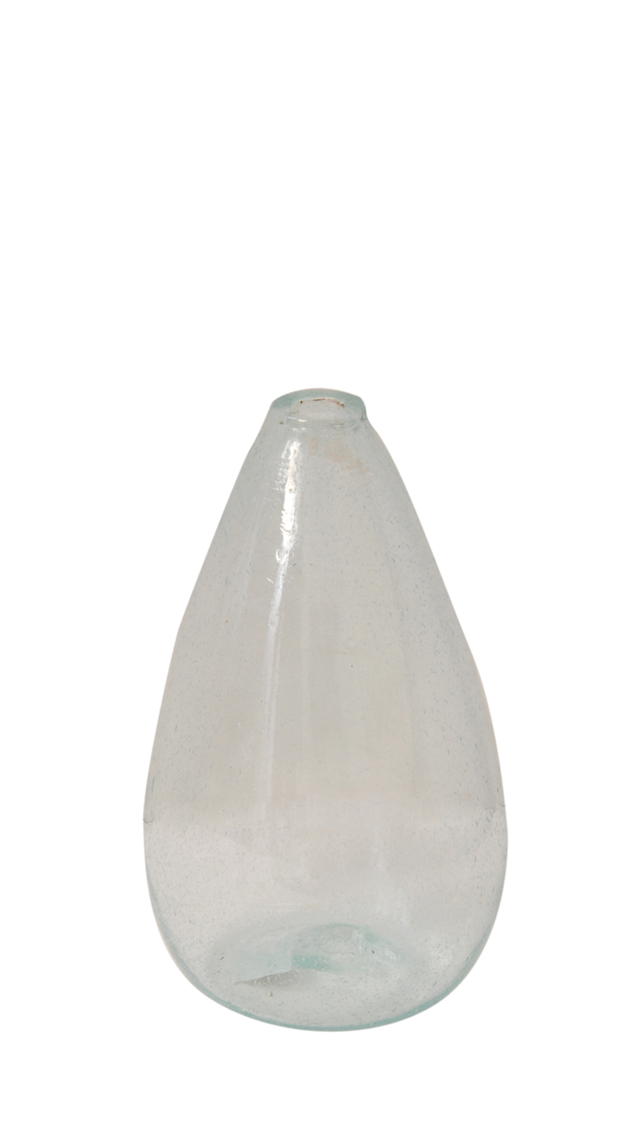 Tall Bud Vase 100% recycled glass mouth blown for a single flowe