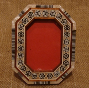 Egyptian Mosaic photo frame Mother of Pearl