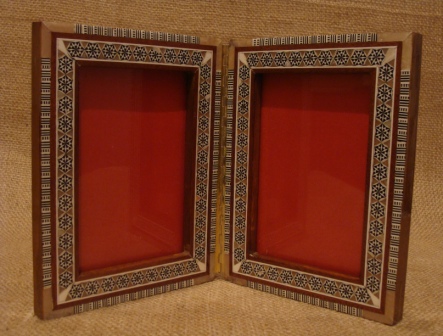 Egyptian Mosaic photo frame Mother of Pearl