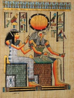 Reharaakhte and Hathor
