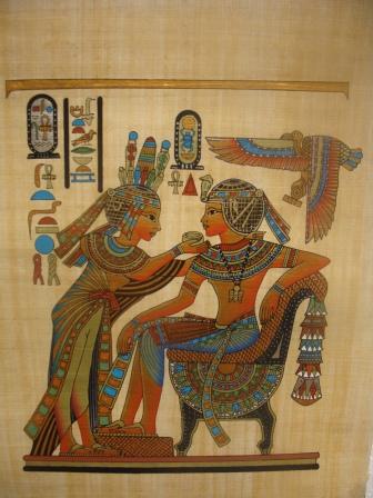 King Tut and His Wife - Click Image to Close