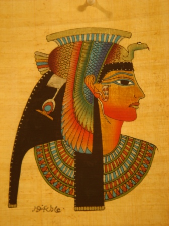 Cleopatra Egyptian Papyrus 49D - Click Image to Close