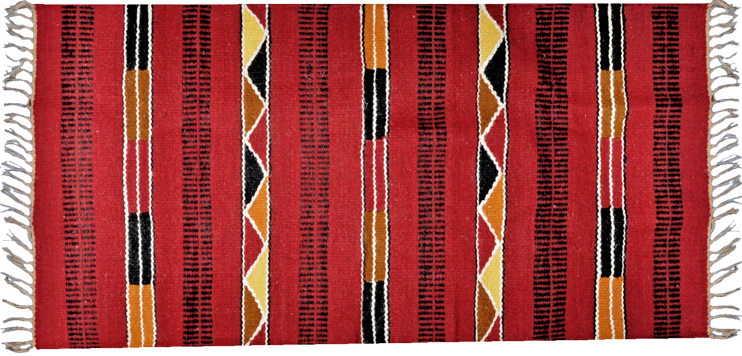 100% Wool hand loomed handmade Egyptian Tribal kilim rug 28x61 i 100% Wool hand loomed handmade Egyptian Tribal kilim rug 28x61 i