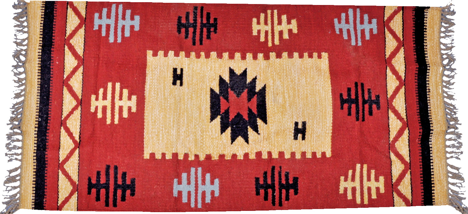 100% Wool handloomed handmade Egyptian Tirbal kilim rug 28x61 in 100% Wool handloomed handmade Egyptian Tirbal kilim rug 28x61 in