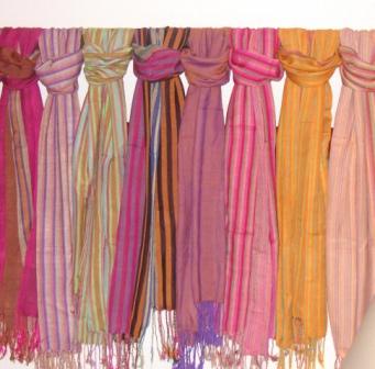 4 Large and Very Soft High Quality scarves