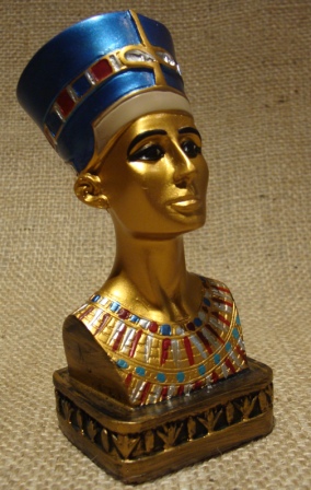 Medium MASK OF QUEEN Nefertiti Egyptian Statue Museum